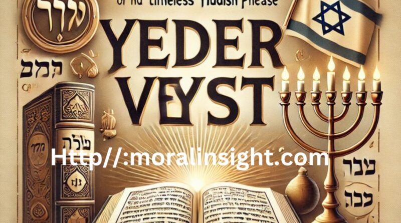 **Yeder Veyst Meaning: Exploring the Depth and Cultural Significance of a Timeless Yiddish Phrase**